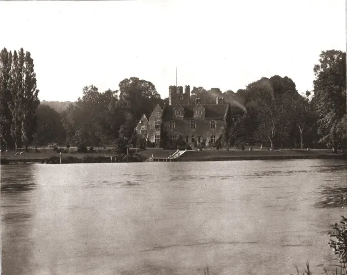 Framed Print : Bisham Abbey, above Marlow, Berkshire, 1894. Creator: Unknown Framed Print : Bisham Abbey, above Marlow, Berkshire, 1894. Creator: Unknown