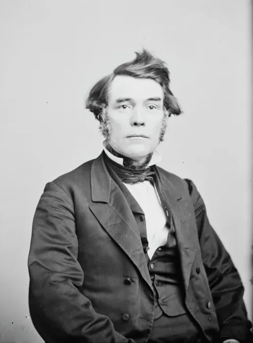 Framed Print : Bishop Calvin Kingsley, between 1855 and 1865. Creator: Unknown Framed Print : Bishop Calvin Kingsley, between 1855 and 1865. Creator: Unknown