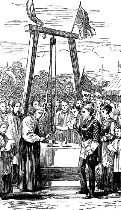Framed Print : The Bishop of Chester laying the foundation-stone of St. Paul's College, Knutsford, 1873. Creator: Unknown. The Bishop of Chester laying the foundation-stone of St. Paul's College, Knutsford, 1873. Creator: Unknown Framed Print : The Bishop of Chester laying the foundation-stone of St. Paul's College, Knutsford, 1873. Creator: Unknown. The Bishop of Chester laying the foundation-stone of St. Paul's College, Knutsford, 1873. Creator: Unknown