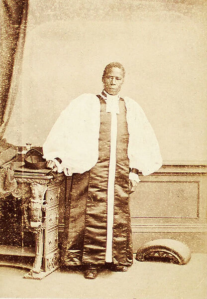 Bishop Crowther, c1860-c1869. Creator: Ernest Edwards