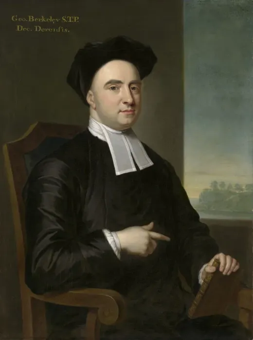 Framed Print : Bishop George Berkeley, (1727?). Creator: John Smibert Framed Print : Bishop George Berkeley, (1727?). Creator: John Smibert