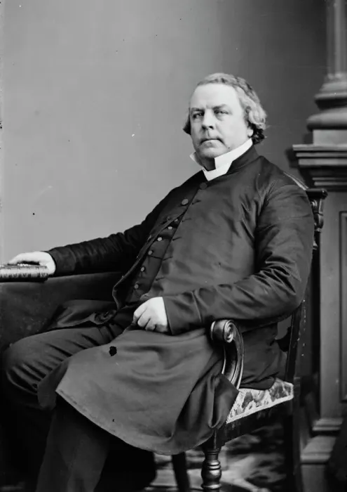 Framed Print : Bishop Henry W. Lee of Iowa, between 1855 and 1865. Creator: Unknown Framed Print : Bishop Henry W. Lee of Iowa, between 1855 and 1865. Creator: Unknown