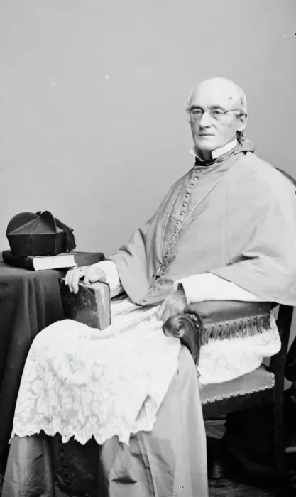 Framed Print : Bishop John McGill, between 1855 and 1865. Creator: Unknown Framed Print : Bishop John McGill, between 1855 and 1865. Creator: Unknown