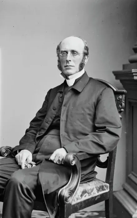 Framed Print : Bishop John Williams, between 1855 and 1865. Creator: Unknown Framed Print : Bishop John Williams, between 1855 and 1865. Creator: Unknown