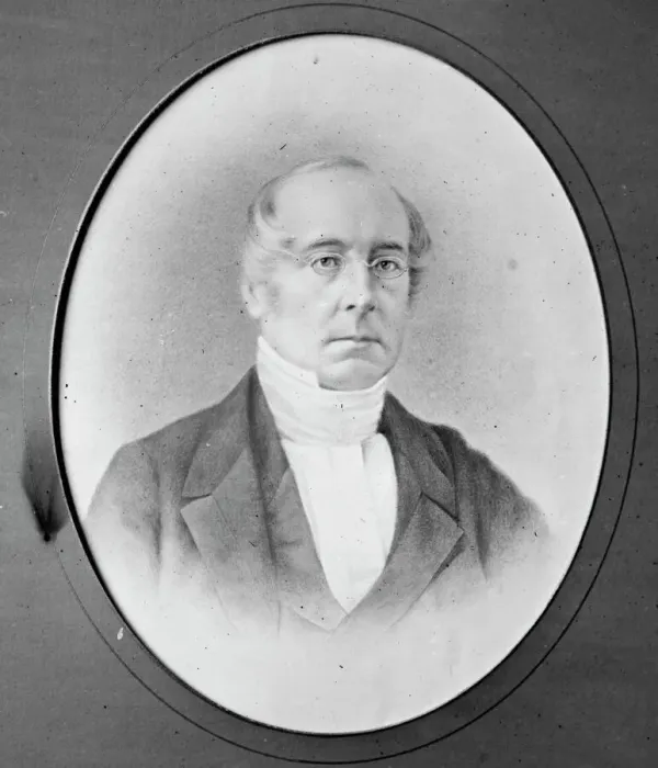 Framed Print : Bishop Jonathan Mayhew Wainwright, between 1855 and 1865. Creator: Unknown Framed Print : Bishop Jonathan Mayhew Wainwright, between 1855 and 1865. Creator: Unknown