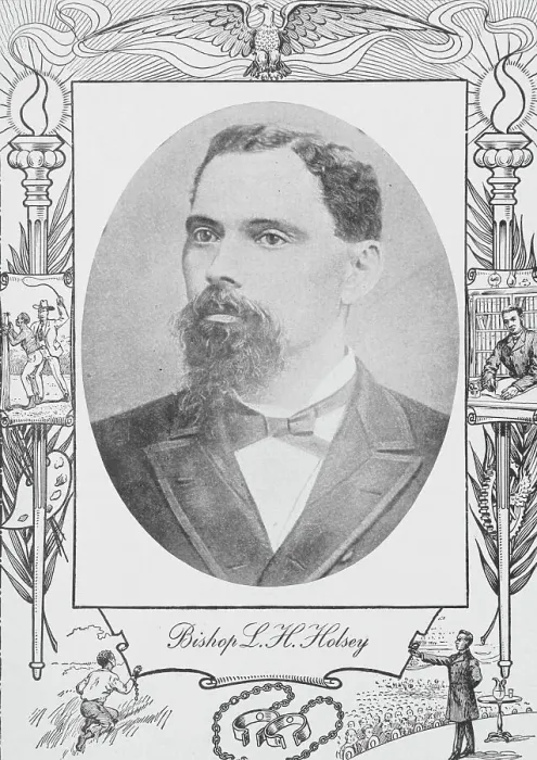 Framed Print : Bishop L. H. Holsey [recto], 1902. Creator: Unknown