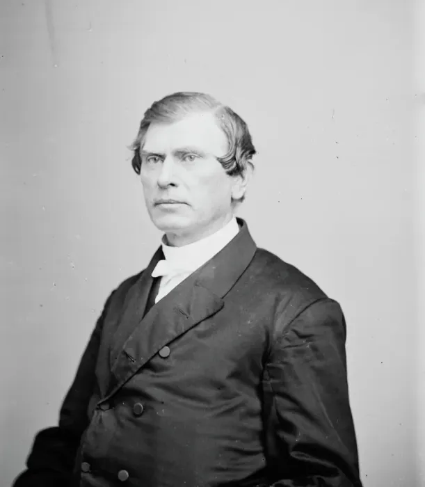 Framed Print : Bishop (Matthew) Simpson, between 1855 and 1865. Creator: Unknown Framed Print : Bishop (Matthew) Simpson, between 1855 and 1865. Creator: Unknown