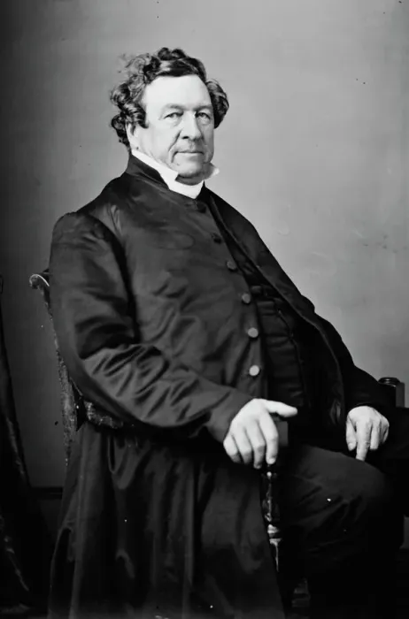 Framed Print : Bishop Samuel A. McCoskry, between 1855 and 1865. Creator: Unknown Framed Print : Bishop Samuel A. McCoskry, between 1855 and 1865. Creator: Unknown