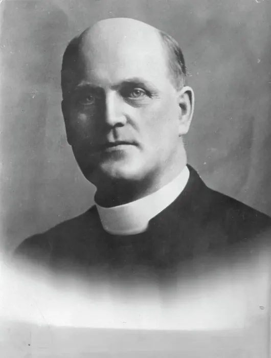 Framed Print : Bishop who ate his boots, between c1900 and c1930. Creator: Unknown Framed Print : Bishop who ate his boots, between c1900 and c1930. Creator: Unknown