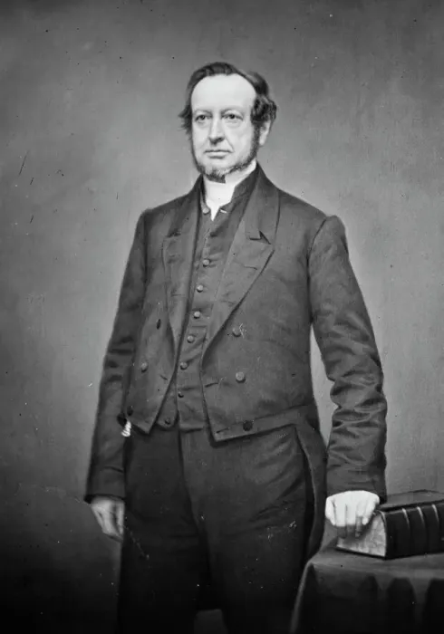 Framed Print : Bishop William H. DeLancey, between 1855 and 1865. Creator: Unknown Framed Print : Bishop William H. DeLancey, between 1855 and 1865. Creator: Unknown