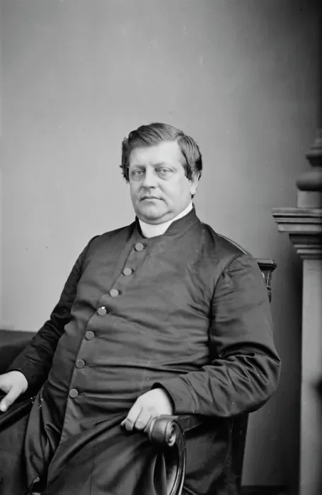 Framed Print : Bishop William Henry Odenheimer, between 1855 and 1865. Creator: Unknown Framed Print : Bishop William Henry Odenheimer, between 1855 and 1865. Creator: Unknown