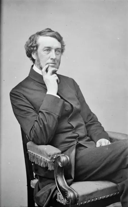 Framed Print : Bishop William Ingraham Kip, between 1855 and 1865. Creator: Unknown Framed Print : Bishop William Ingraham Kip, between 1855 and 1865. Creator: Unknown