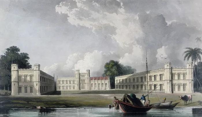 Framed Print : Bishop's College, Calcutta, India, early 19th century. Creator: Unknown. Bishop's College, Calcutta, India, early 19th century. Creator: Unknown Framed Print : Bishop's College, Calcutta, India, early 19th century. Creator: Unknown. Bishop's College, Calcutta, India, early 19th century. Creator: Unknown