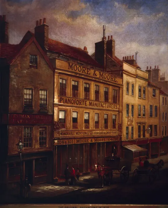 Framed Print : Bishopsgate, London, in 1871, (1872). Artist: Walter Riddle Framed Print : Bishopsgate, London, in 1871, (1872). Artist: Walter Riddle
