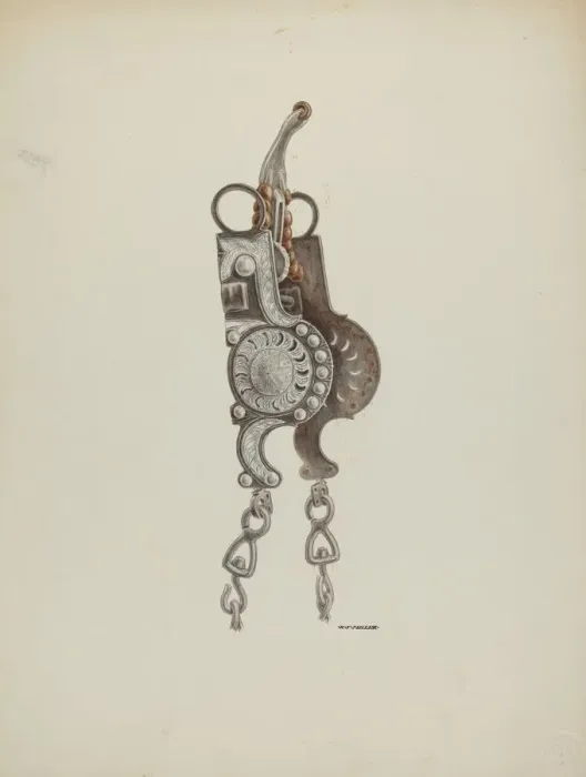 Framed Print : Bit, c. 1939. Creator: Randolph F Miller