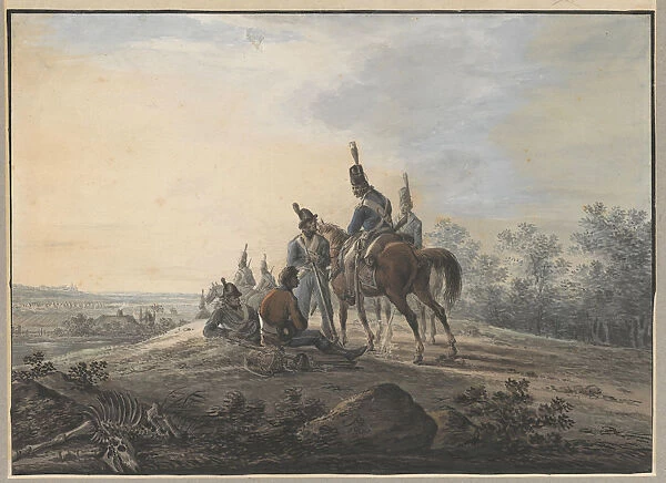 Bivouac of the Polish soldiers of the Kosciuszko Uprising, 1800