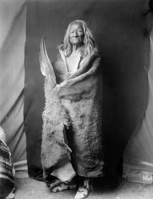 Framed Print : Black Eagle-Assiniboin, c1908. Creator: Edward Sheriff Curtis Framed Print : Black Eagle-Assiniboin, c1908. Creator: Edward Sheriff Curtis
