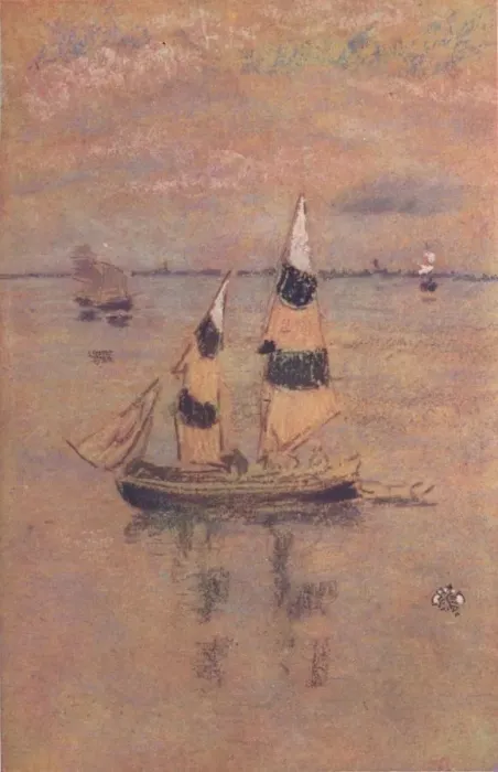 Framed Print : Black and Gold, Venice, c1860, (1904). Artist: James Abbott McNeill Whistler Framed Print : Black and Gold, Venice, c1860, (1904). Artist: James Abbott McNeill Whistler