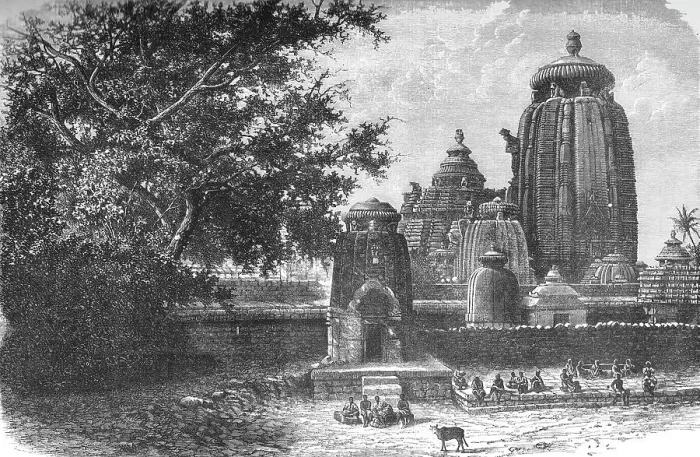 Framed Print : The Black Pagoda near the Temple of Juggernath; Notes on the Ancient Temples of India, 1875. Creator: Unknown Framed Print : The Black Pagoda near the Temple of Juggernath; Notes on the Ancient Temples of India, 1875. Creator: Unknown