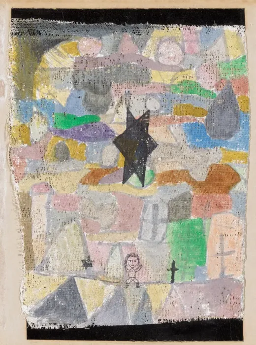 Framed Print : Under a Black Star, 1918. Creator: Klee, Paul (1879-1940) Framed Print : Under a Black Star, 1918. Creator: Klee, Paul (1879-1940)