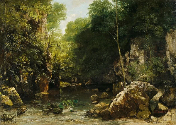 The Black Stream (Le ruisseau noir), 1865