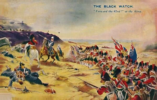 The Black Watch. Forward the 42nd! at the Alma, 1854, (1939)