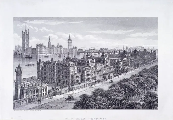 Framed Print : Blackfriars Bridge, London, 1869. Artist: Stereoscopic Company Framed Print : Blackfriars Bridge, London, 1869. Artist: Stereoscopic Company