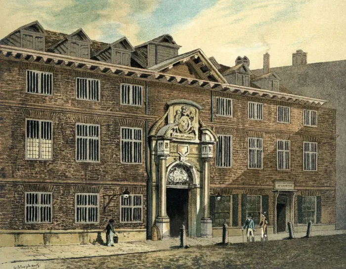 Framed Print : Blackwell Hall, City of London, 1886 Framed Print : Blackwell Hall, City of London, 1886