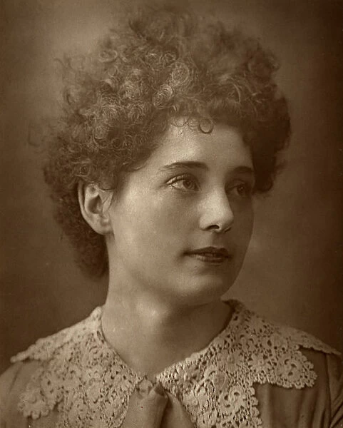 Blanche Horlock, British actress, 1887. Artist: Ernest Barraud