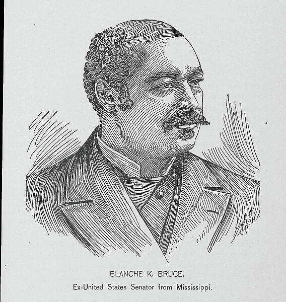 Blanche K. Bruce; Ex-United States Senator from Mississippi, 1902. Creator: J. H. Cunningham