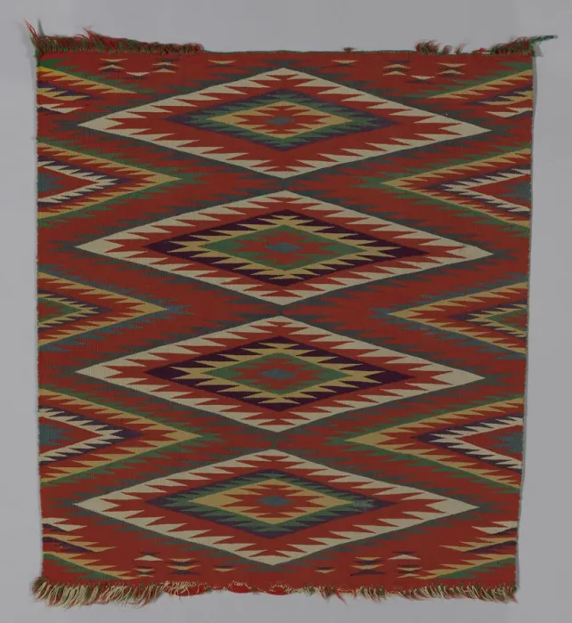 Framed Print : Blanket, New Mexico, 1890s. Creator: Unknown Framed Print : Blanket, New Mexico, 1890s. Creator: Unknown