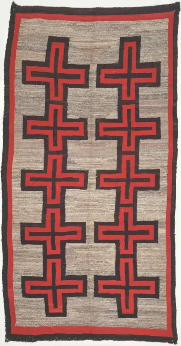 Framed Print : Blanket or Rug, Arizona, c. 1900. Creator: Unknown Framed Print : Blanket or Rug, Arizona, c. 1900. Creator: Unknown