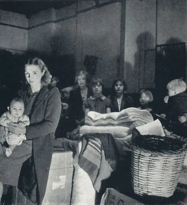 Framed Print : Blankets for the homeless, 1941. Artist: Cecil Beaton Framed Print : Blankets for the homeless, 1941. Artist: Cecil Beaton
