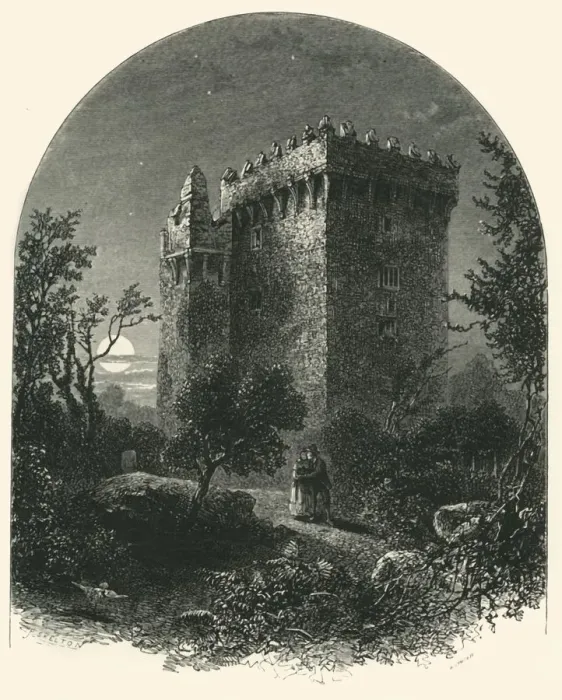 Framed Print : Blarney Castle, c1870
