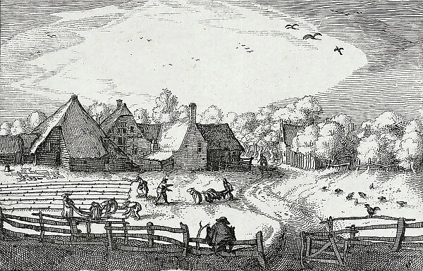Bleaching Fields Beyond the Haarlem Woods, between circa 1611 and circa 1612. Creator: Claes Jansz Visscher
