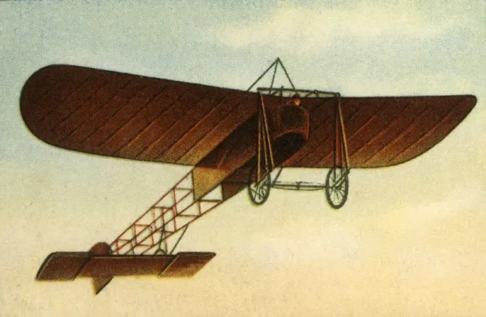 Framed Print : Bleriots monoplane, 1909, (1932). Creator: Unknown Framed Print : Bleriots monoplane, 1909, (1932). Creator: Unknown