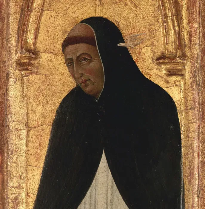 Framed Print : The Blessed Ambrogio Sansedoni (1220-1286), 1447-65. Creator: Giovanni di Paolo Framed Print : The Blessed Ambrogio Sansedoni (1220-1286), 1447-65. Creator: Giovanni di Paolo