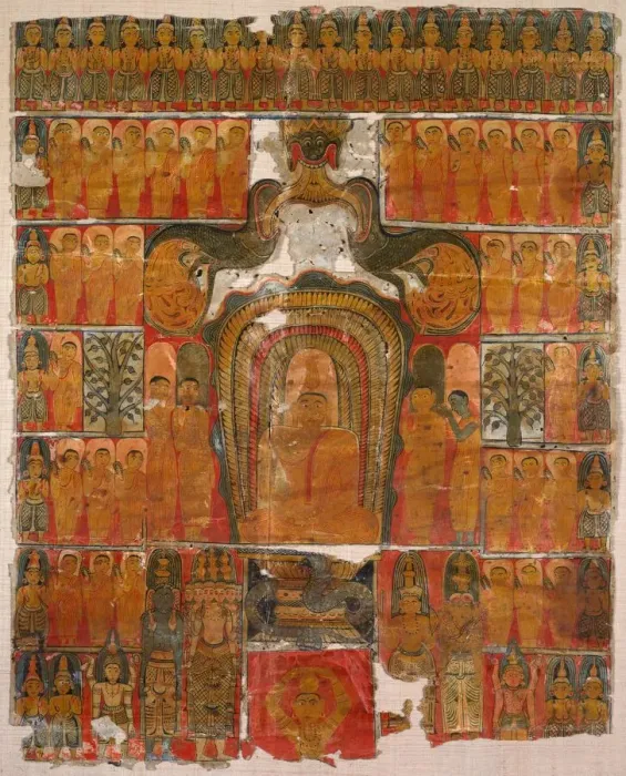 Framed Print : Blessed Lord Buddha, 1700s. Creator: Unknown Framed Print : Blessed Lord Buddha, 1700s. Creator: Unknown