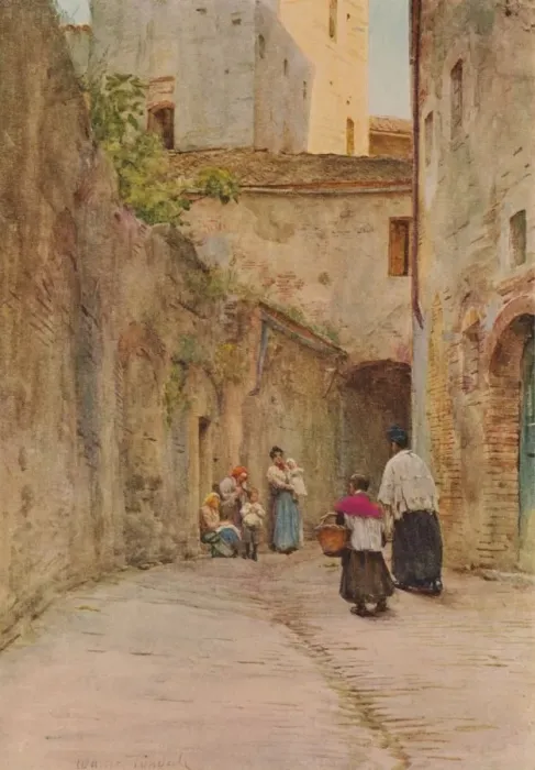 Framed Print : The Blessing of the Houses, c1910, (1912). Artist: Walter Frederick Roofe Tyndale Framed Print : The Blessing of the Houses, c1910, (1912). Artist: Walter Frederick Roofe Tyndale