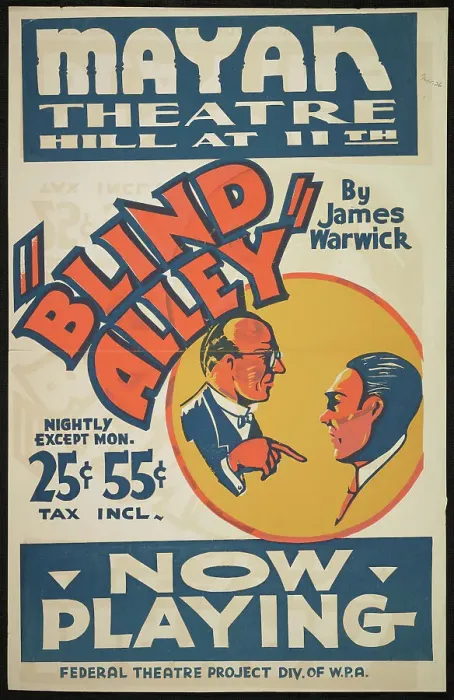 Framed Print : Blind Alley, Los Angeles, 1937. Creator: Unknown Framed Print : Blind Alley, Los Angeles, 1937. Creator: Unknown