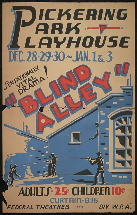 Framed Print : Blind Alley, San Bernardino, 1936. Creator: Unknown Framed Print : Blind Alley, San Bernardino, 1936. Creator: Unknown