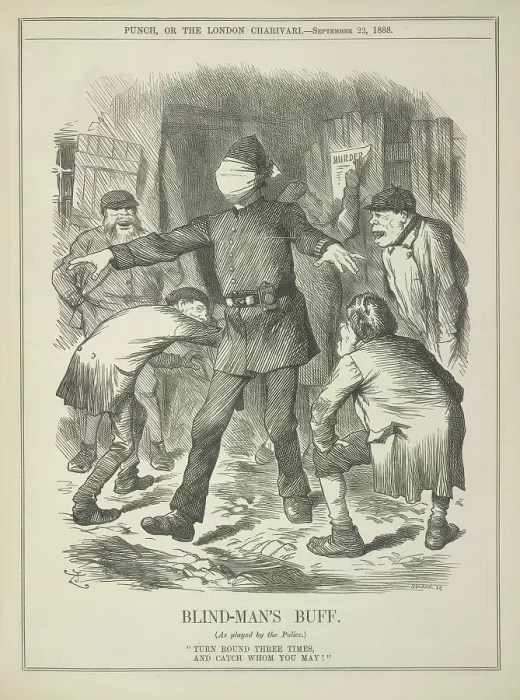 Framed Print : Blind-man's buff, 1888. Creator: John Tenniel. Blind-man's buff, 1888. Creator: John Tenniel Framed Print : Blind-man's buff, 1888. Creator: John Tenniel. Blind-man's buff, 1888. Creator: John Tenniel