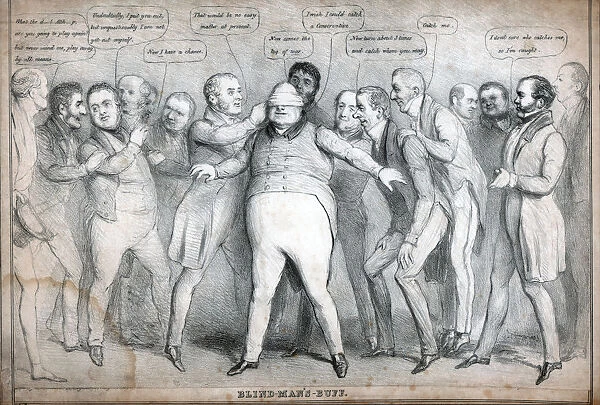 Blind Mans Buff, early 19th century