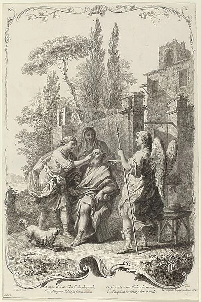 The Blind Tobias, c. 1745. Creator: Joseph Wagner