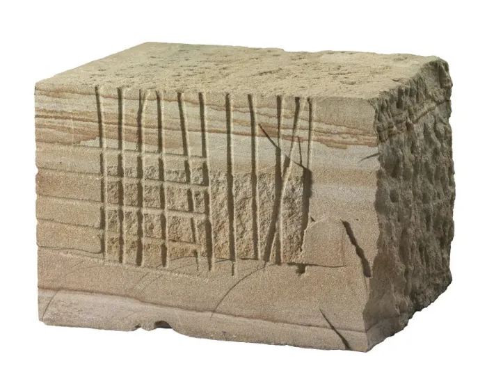 Framed Print : Block of Aquia Creek sandstone removed from the East Front of US Capitol, 1824-1826 Framed Print : Block of Aquia Creek sandstone removed from the East Front of US Capitol, 1824-1826