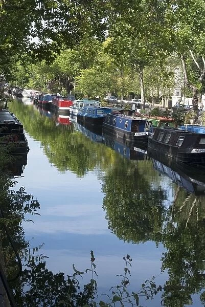 Blomfield Rd, Grand Union Canal, London, 2  /  9  /  10. Creator: Ethel Davies