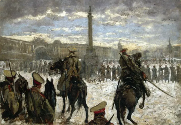 Framed Print : Bloody Sunday (22 January 1905), 1905 Framed Print : Bloody Sunday (22 January 1905), 1905