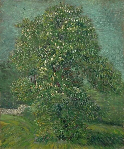 Blossoming Chestnut Tree, 1887. Creator: Gogh, Vincent, van (1853-1890)