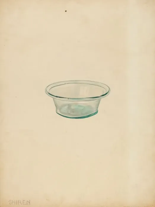 Framed Print : Blown Glass, c. 1937. Creator: Alvin Shiren Framed Print : Blown Glass, c. 1937. Creator: Alvin Shiren
