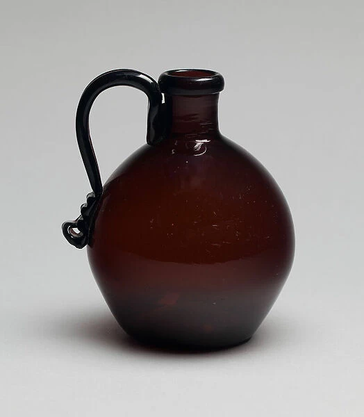 Blown glass jug, 1815  /  30. Creator: Unknown